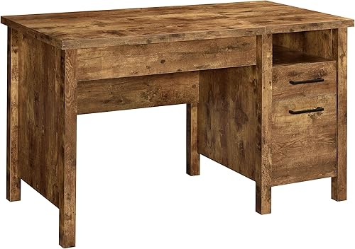 Coaster Furniture Delwin 881240 - Armario de archivos con tapa de elevación antigua, nuez moscada