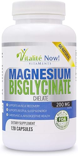 Bisglicinato de magnesio 200 mg 100% quelado, máxima absorción y biodisponibilidad, totalmente reaccionado y tamponado, sin efecto laxante, sueño,