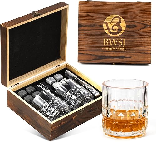 Regalos para hombres papá esposo juego de vasos de whisky piedras escalofriantes regalos para cumpleaños novio Navidad día del padre festival