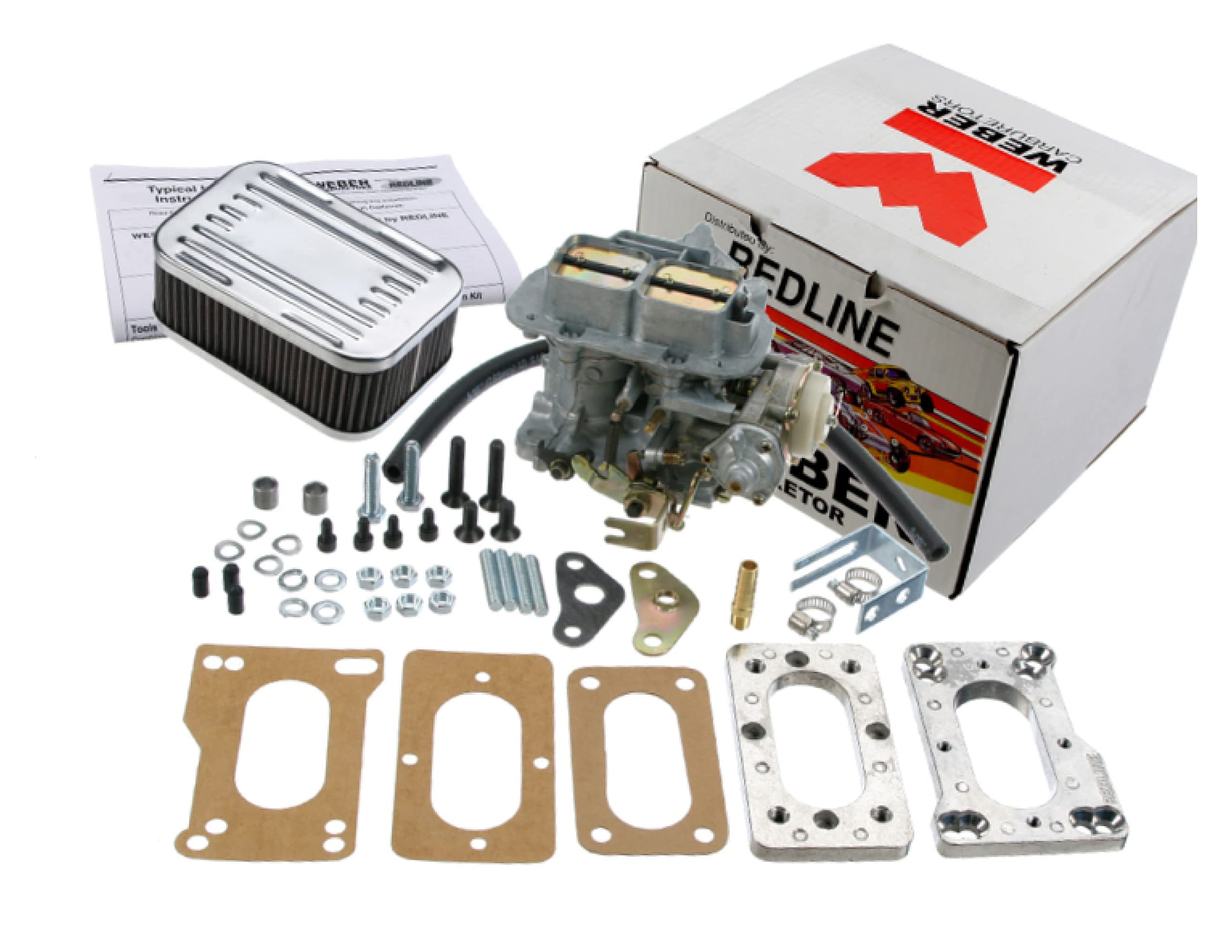 Amazon.com: Weber Redline Carburetor Kit For Toyota 20R 22R, 32/36 DGEV ...