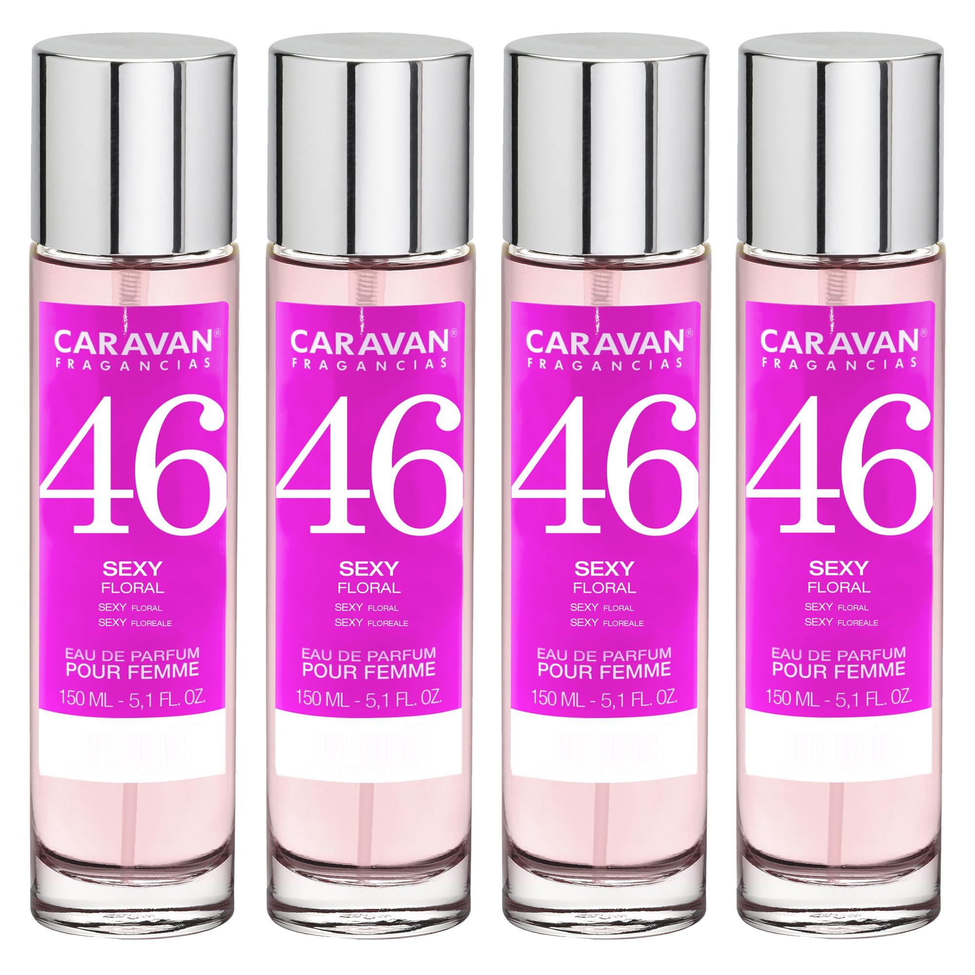 4x Caravan Perfume de Mujer Nº46-150ml.