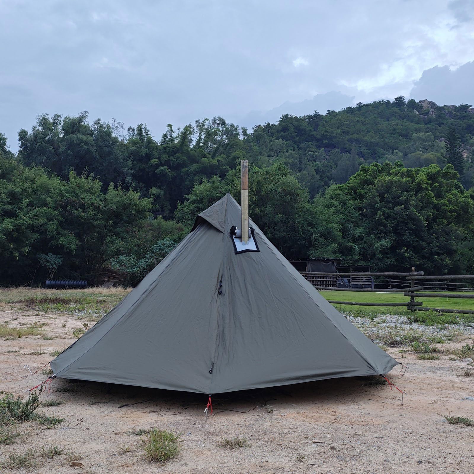 zelt hitzeschutz carotoe Strapazierfähiger Schornstein-Hitzeschutz, doppellagig, schwer entflammbar, Stoff für Zelte und Lagerfeuer Baumarkt Max Pounds:20LB. Max Dwarfcraft Devices Pitchgrinder Sequenced kids bed tent