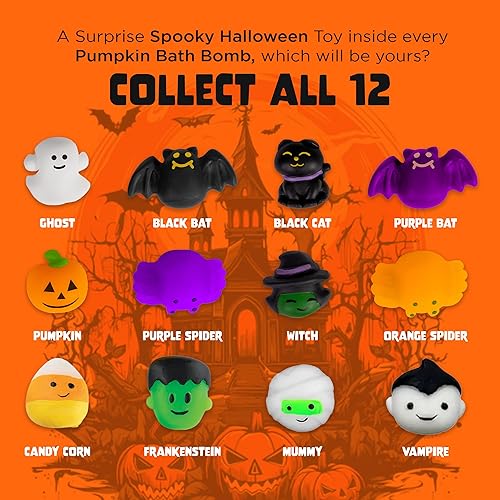 Miniatura 10 de Bombas de baño Ninja para niños con juguete sorpresa en el interior, 6 bombas de baño de burbujas con juguetes de baño, suaves y seguras para niños,