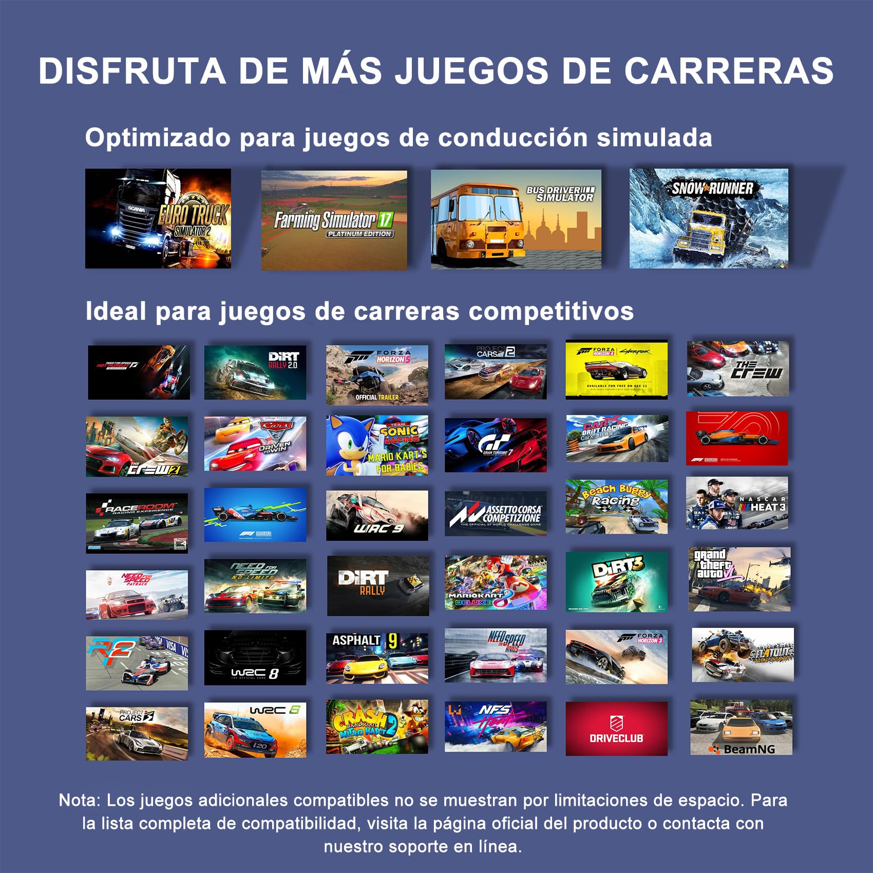 PXN V9 Volante de Carreras de 270/900° con Pedales y Palanca de Cambios y Feedback Vibración, con Tool App, Volante para PC, Xbox, PS4, y PS3