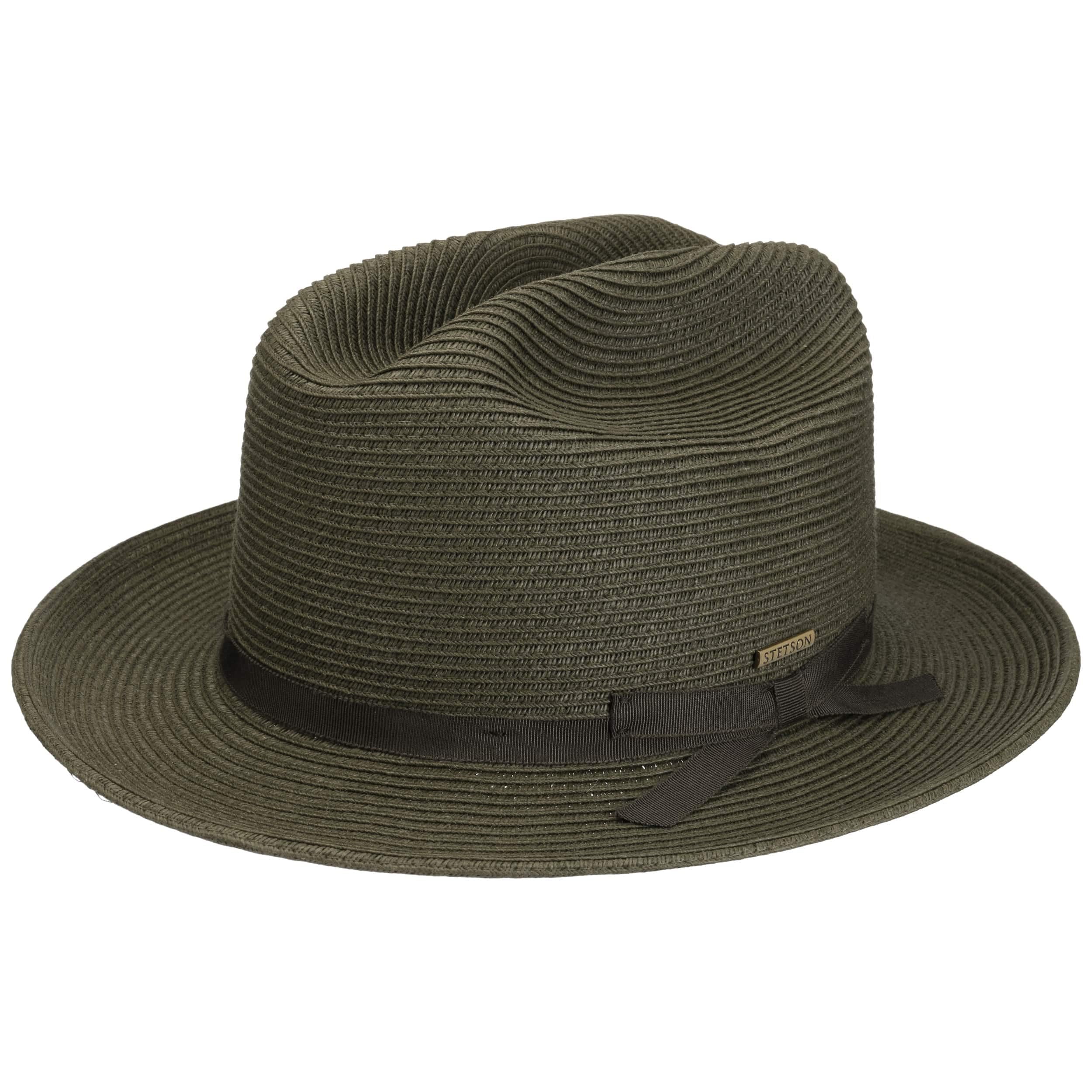 Stetson Genuine Paper Westernhut Strohhut Cowboyform UV-Schutz 40 Herren Damen Frühling Sommer