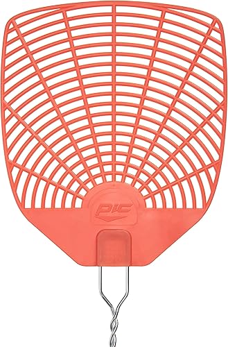 Miniatura 9 de PIC Matamoscas de alambre con mango de metal (los colores pueden variar), paquete de 6