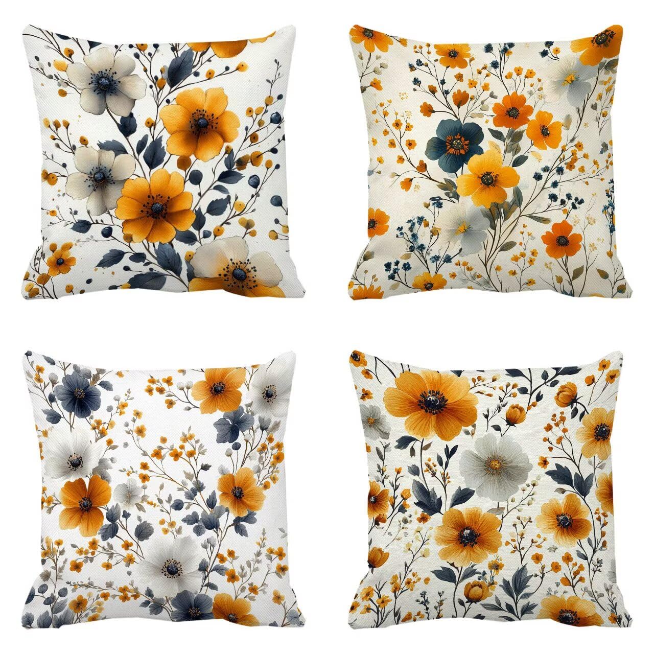 Housse coussin 35 x 35 cm imperméable pour canapé extérieur jardin