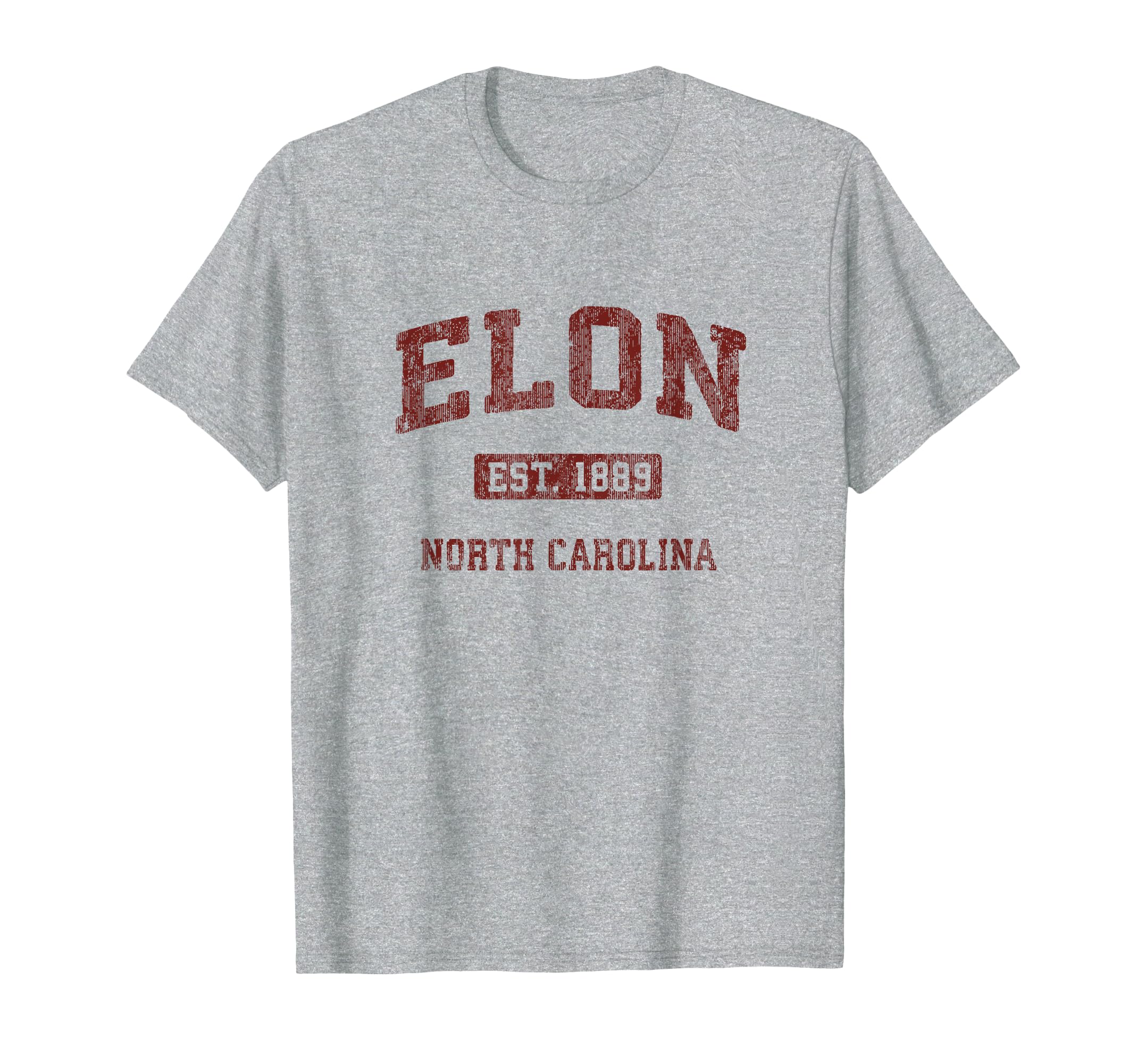 Elon North Carolina NC Vintage Athletic Sports Design T-Shirt