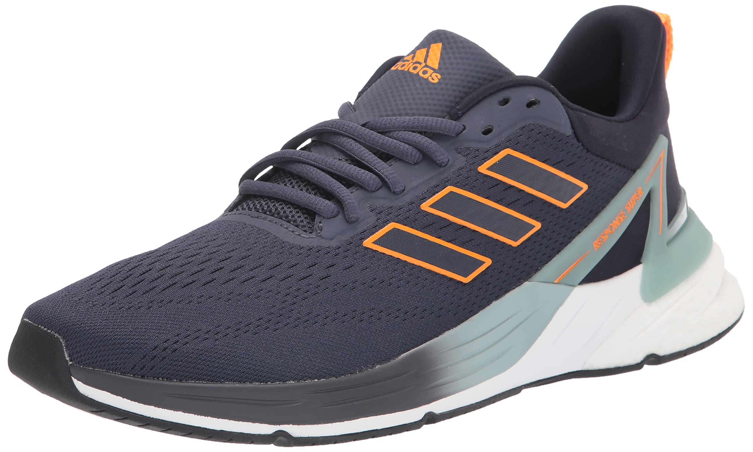 adidas Men's Response Super 2.0 Running Shoe, Shadow Navy/Legend Ink/Orange Rush, 12
