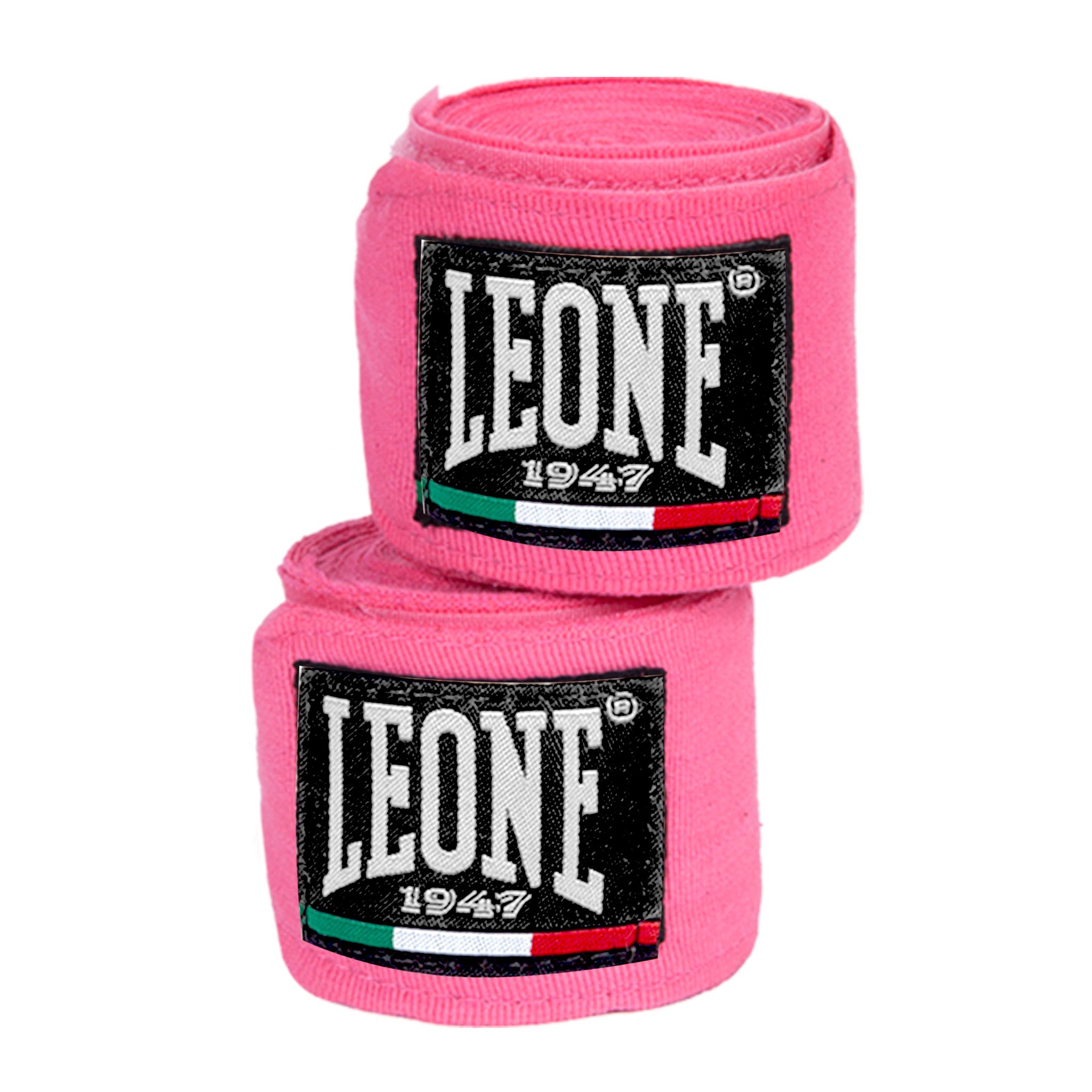 Leone 1947 Flash, Guantoni da Boxe Donna, Fuxia, M & AB705 Bendaggi, Rosa, 3,5 m