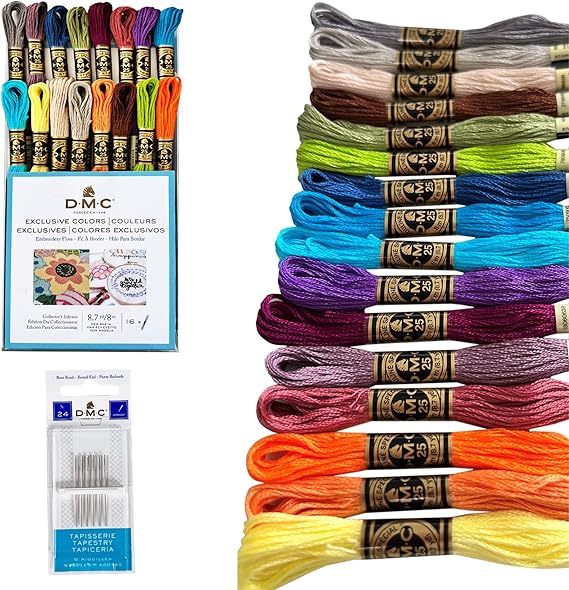 DMC Embroidery Floss, DMC Embroidery Thread Pack,Exclusive