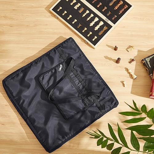Miniatura 6 de Bolsa de ajedrez estándar Bolsa de transporte con un solo bolsillo con cremallera para almacenar tu equipo, un regalo ideal