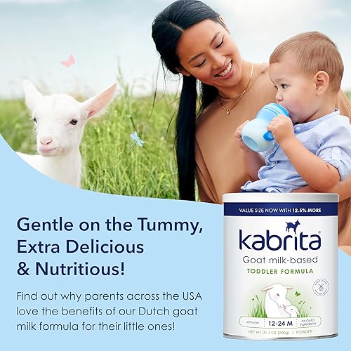 Miniatura 3 de Kabrita Fórmula en polvo de leche de cabra para niños pequeños, sin OMG, 31.7 onzas, 50 porciones