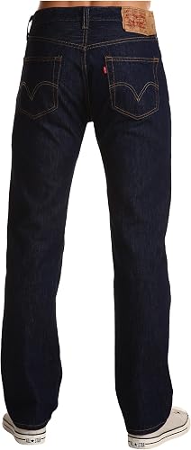 Levi's Men's 501 Original Fit Jeans (Also Available in Big & Tall), Rinse, 40W x