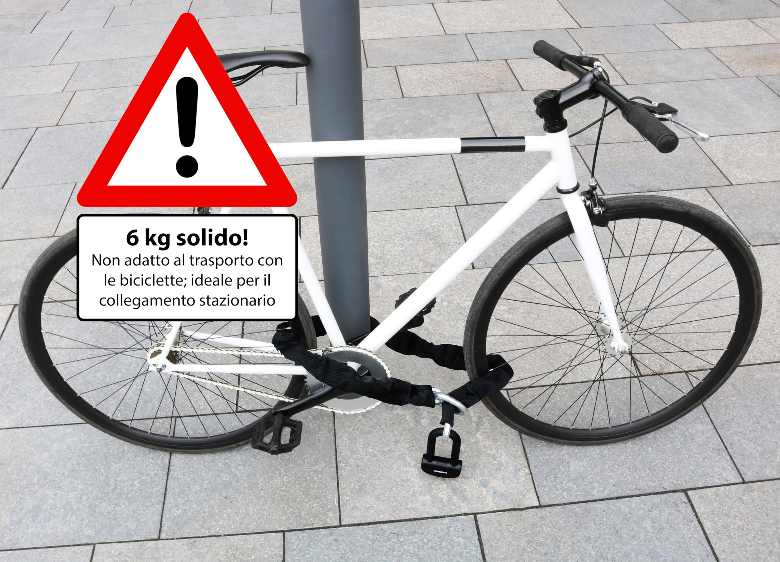 SST Catena Con Lucchetto Incluso 120 Cm - Foto 4