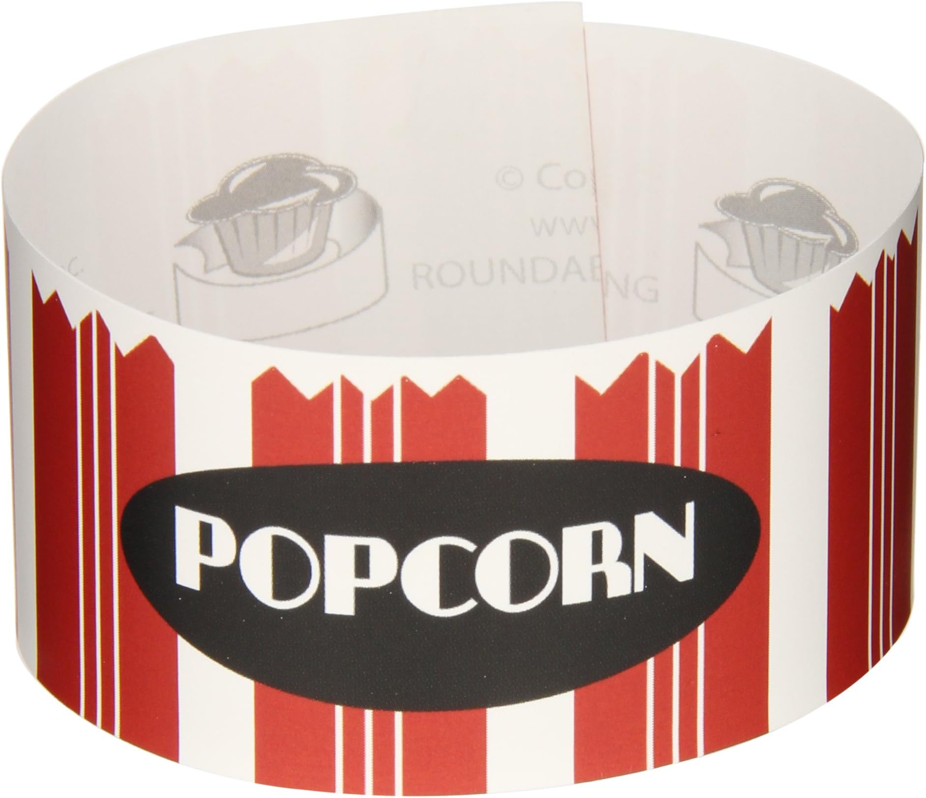 Roundabouts Cupcake Sleeves Popcorn Tub Cupcake Sleeve (Pack of 24)