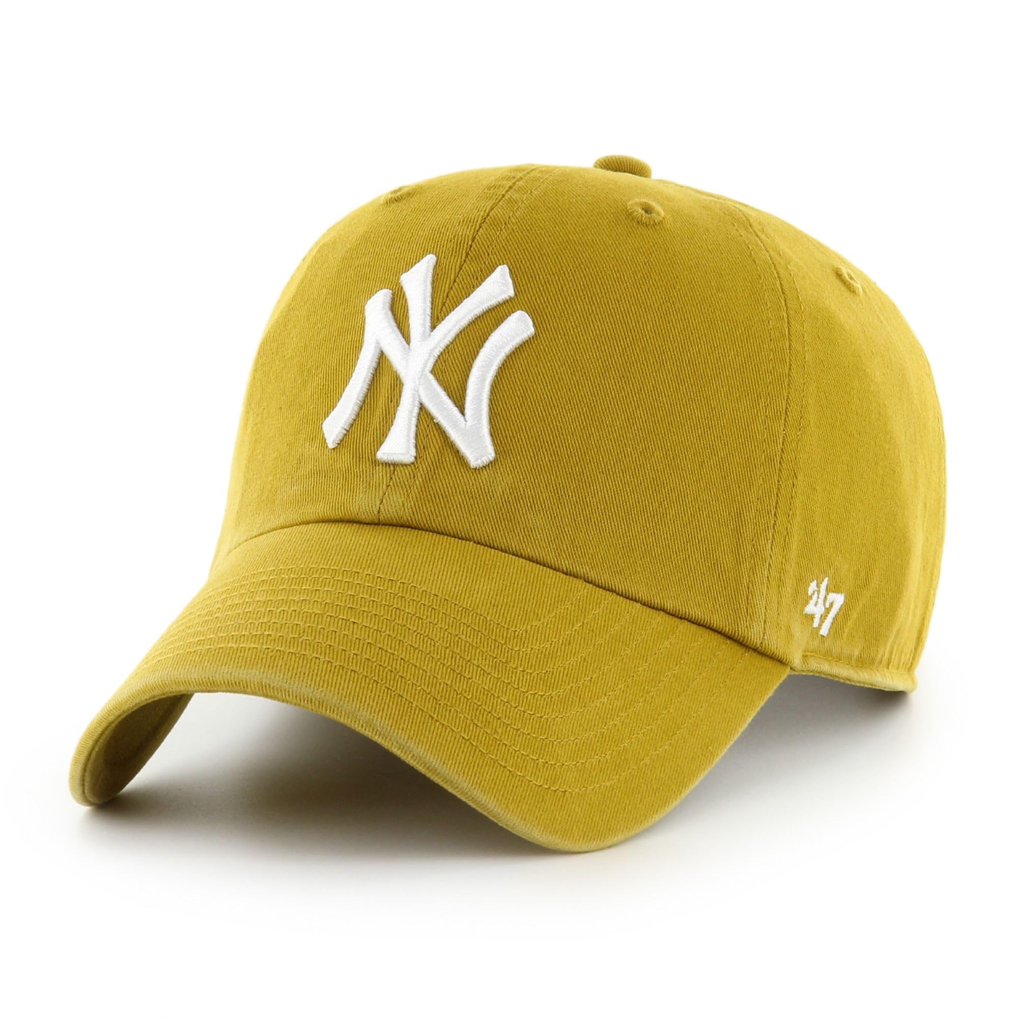 47 New York Yankees MLB Clean Up Golden Brown Adjustable Cap