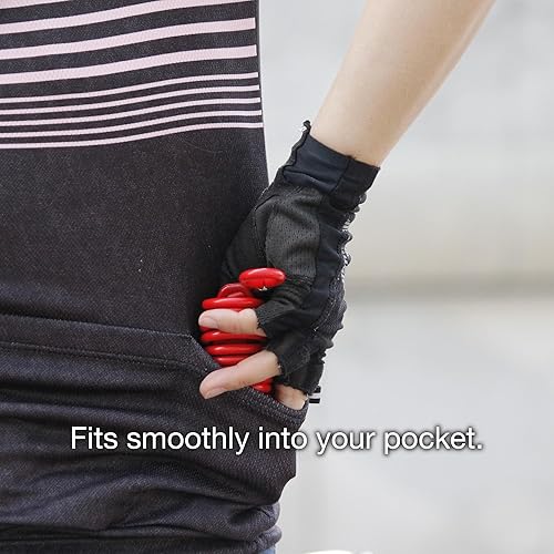 Miniatura 3 de CROPS Q5-COCON - Cable de bloqueo de bicicleta amarillo de 6 pies, 3 dígitos reiniciable, diseño compacto, fácil de transportar, cable de bloqueo de