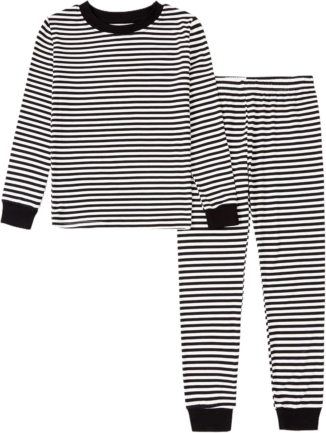 PATPAT Toddler & Kids Pajama Sets with Bamboo Viscose, Snug Fit PJs for Boys, All-Season Comfort Sleepwear, Ages 2–12 Years
