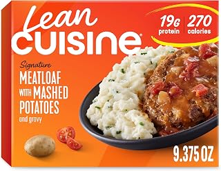 Lean Cuisine Signature Meatloaf With Mashed Potatoes, Frozen Meals, Frozen Lunch Or Dinner 9.375 oz
