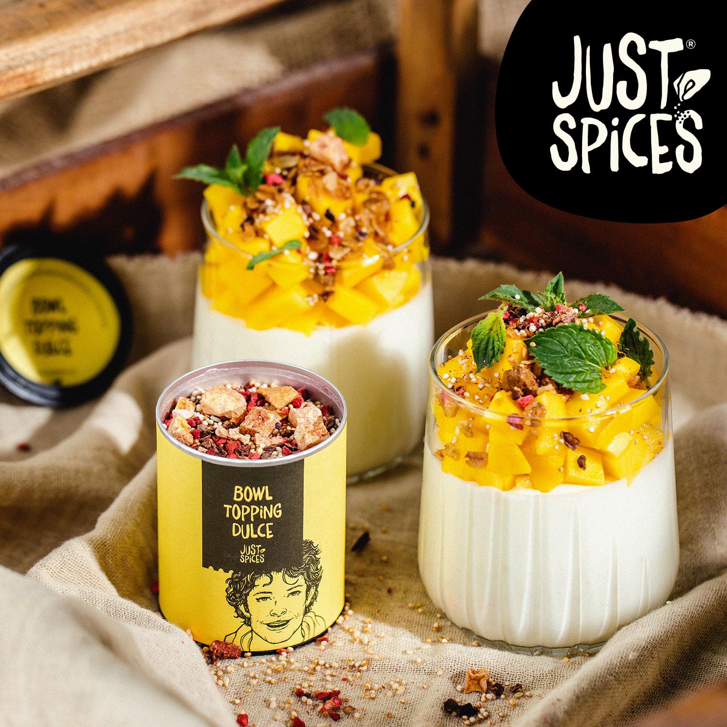 Just Spices Bowl Topping Dulce, 40 g