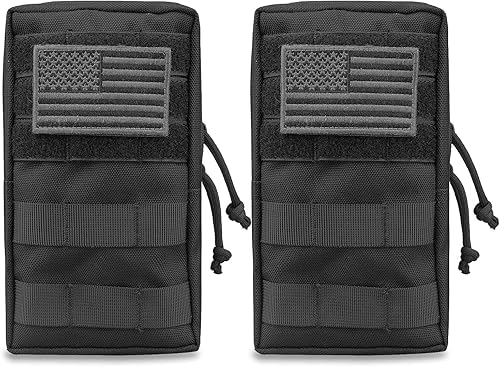 AMYIPO Molle - Riñonera compacta multiusos, táctica, bolsas para la cintura, pequeño bolso de herramientas.