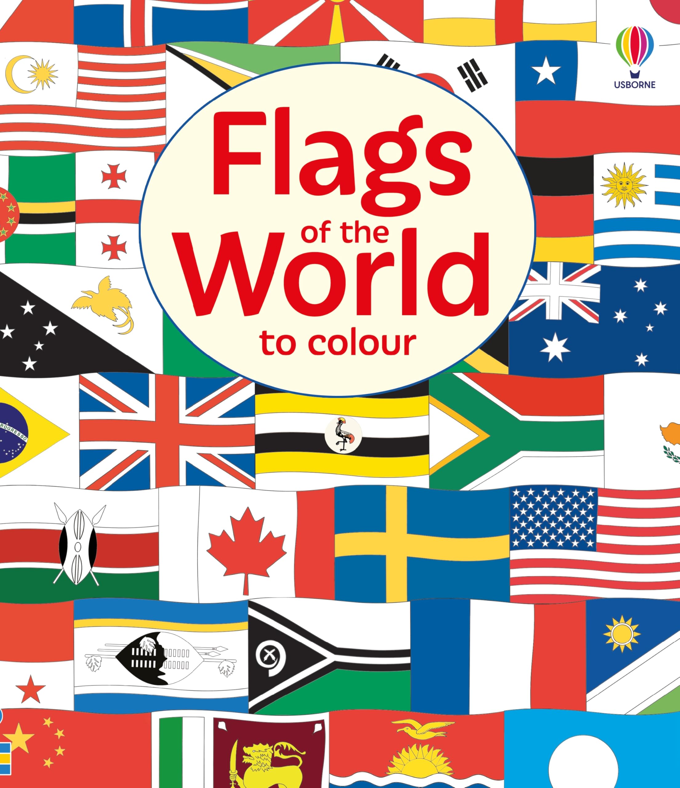 Flags of the World to Colour (Colouring Books)
