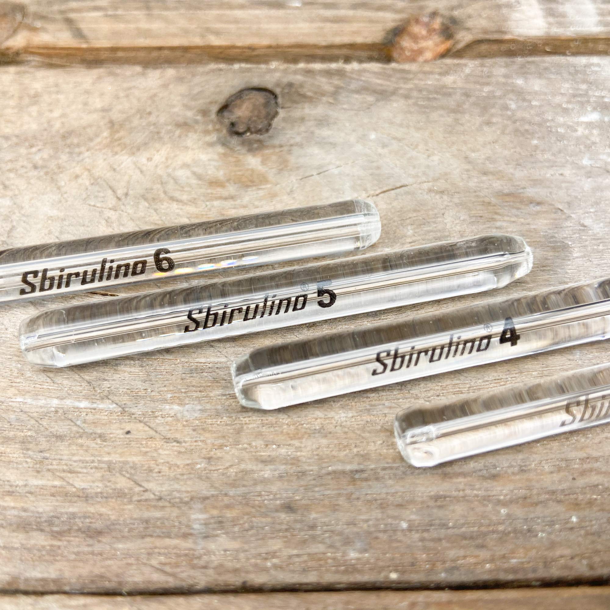 Sbirulino® Sbirolino Tremarella szklane obciążniki bombardowe do łowienia pstrągów, waga do łowienia pstrągów, obciążenie do szkła do pstrągów