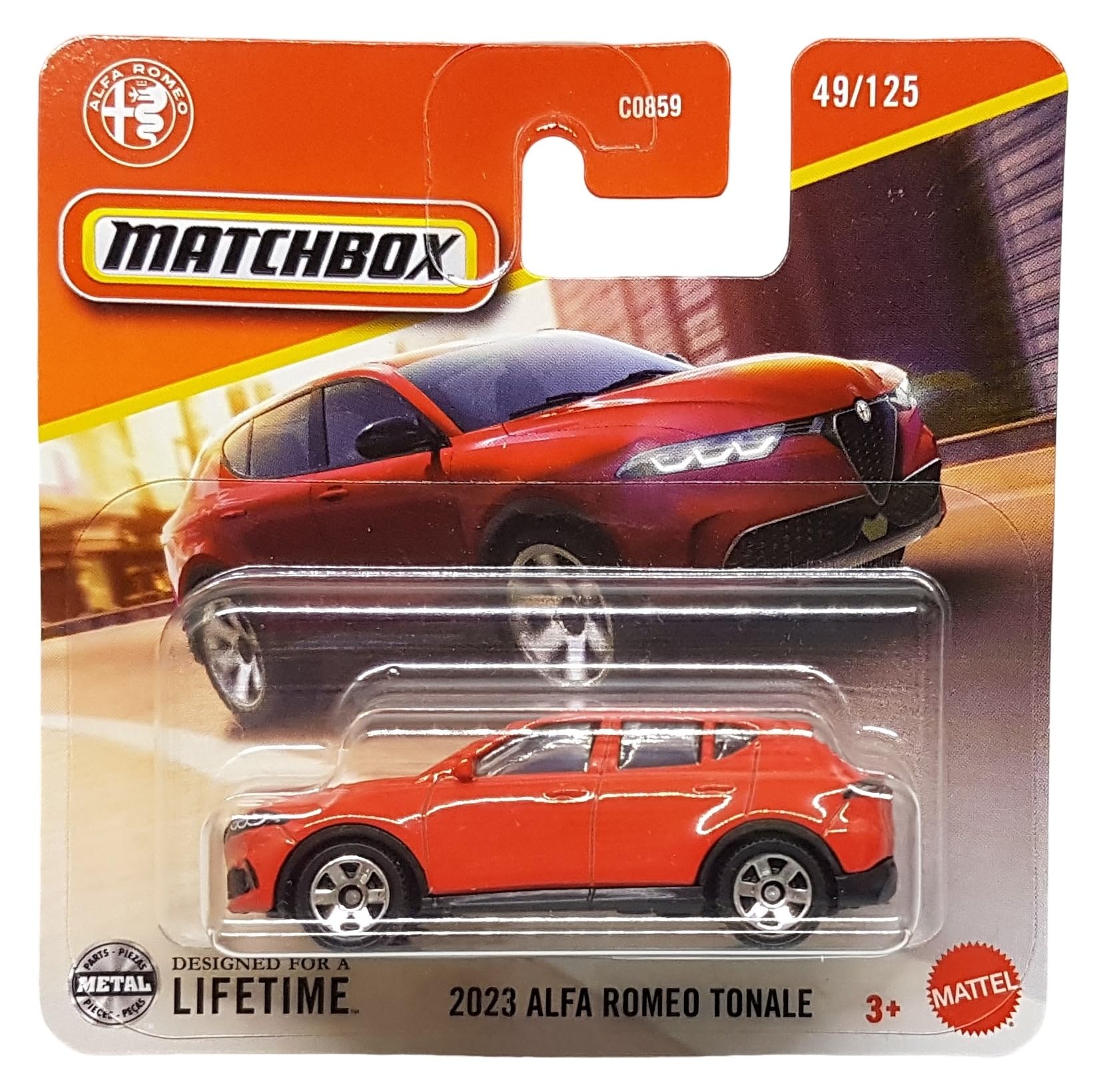 Amazon.com: Matchbox - 2023 Alfa Romeo Tonale - MBX City 49/125