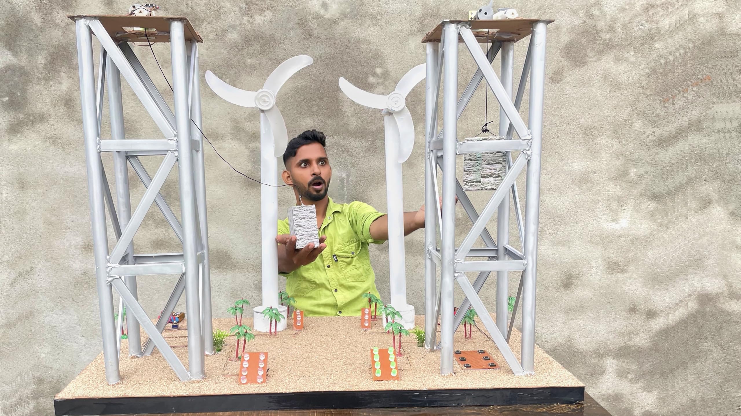 Gravity Battery Project Kit/Electrical Project Kit/Electonic Project Kit/Science Project Kit/Wind Power Project Kit/Windmill Project Kit/Free Energy Project Kit-image-26