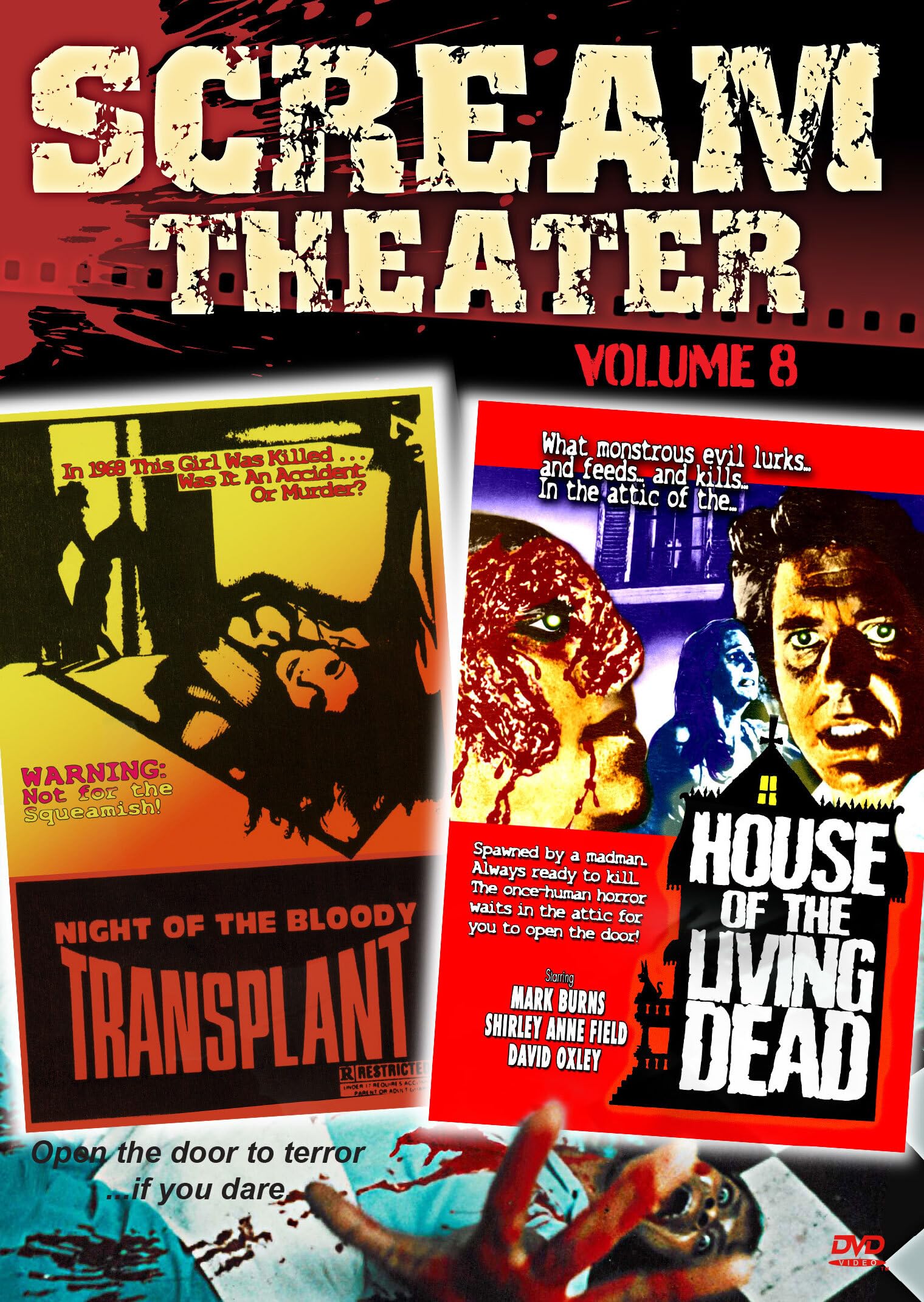 Scream Theatre Double Feat. Vol.9 Películas de Terror de Culto y Suspense en Disco Antología de Miedo
