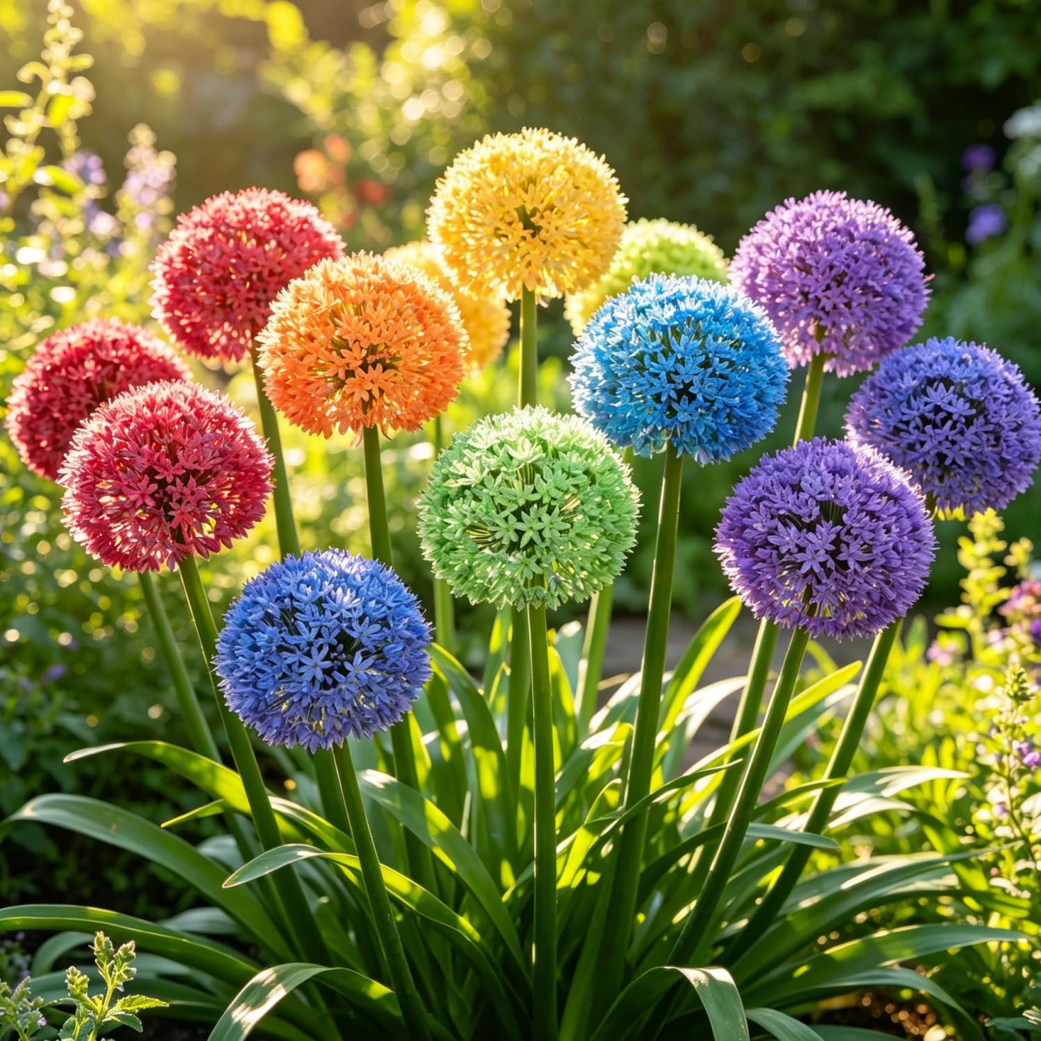 Allium Seed-Hardy Perennial, Vibrant Floral Display Garden
