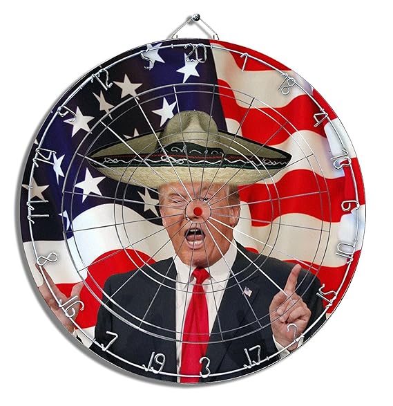 Buy Profiled Ink Donald Trump Dartboard Online at Low Prices in India