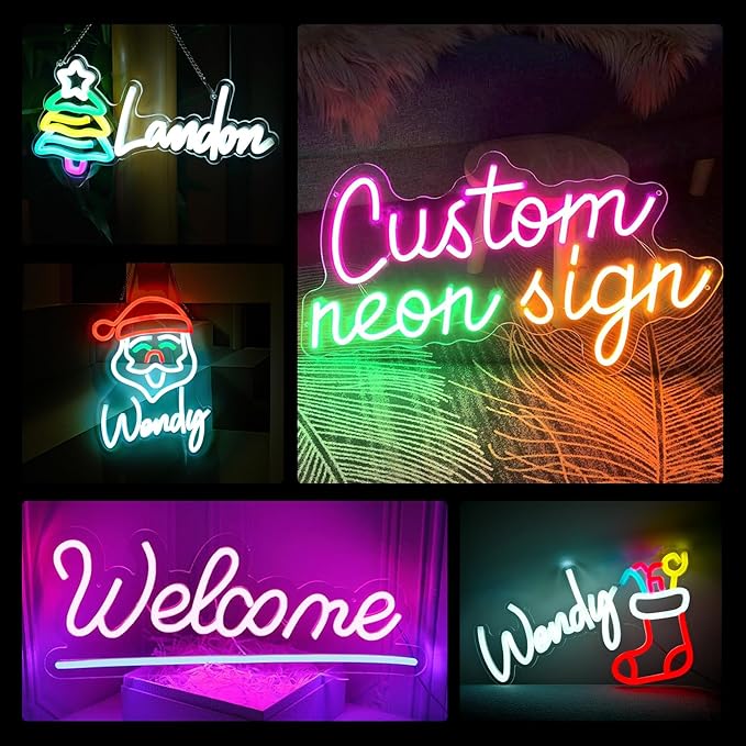 Custom Neon Signs Neon Sign Customizable for Wall Decor