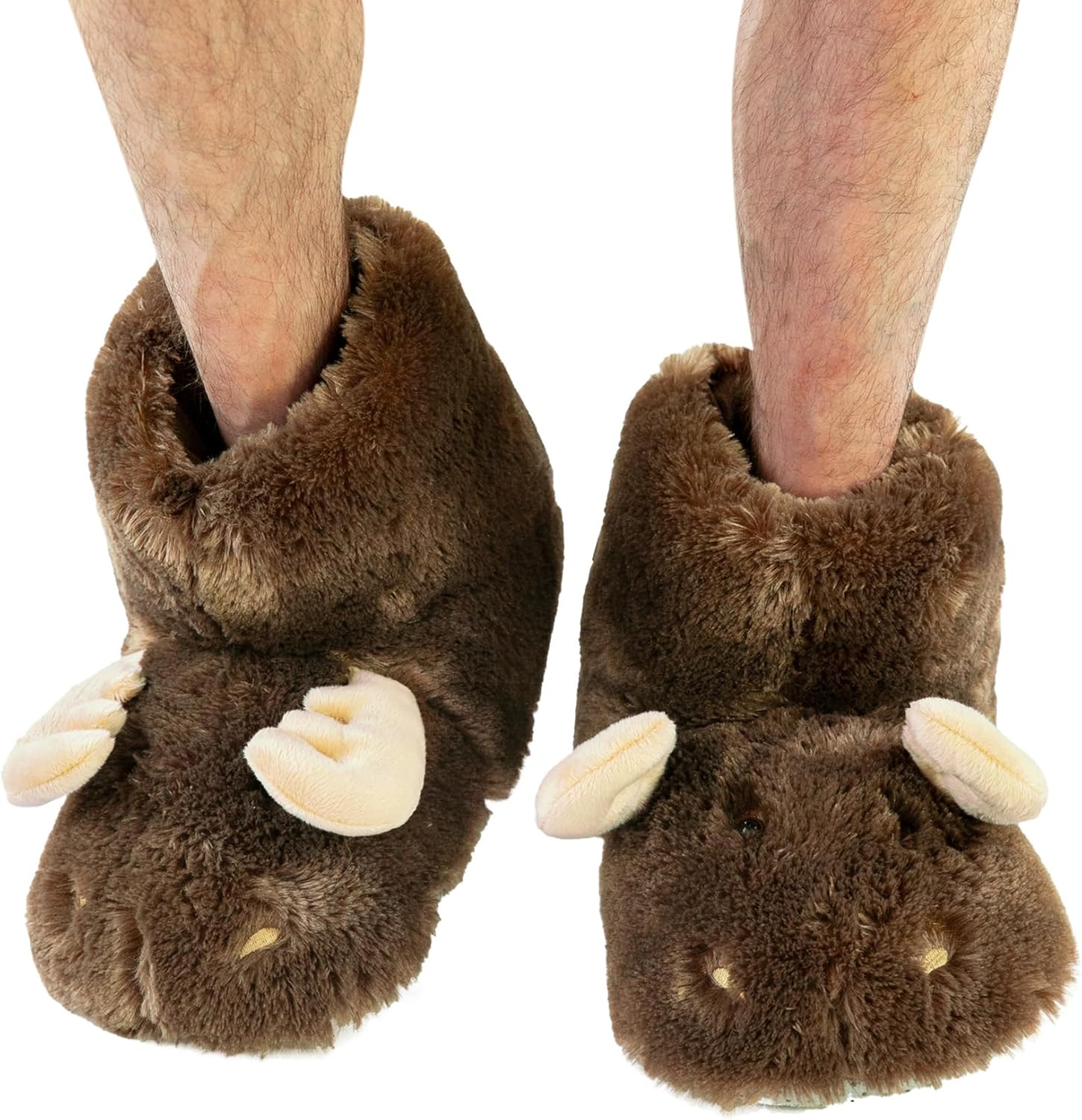 Lazy One Animal Critter Slippers for Kids and Adults, Cute and Cozy Slippers - Image 2