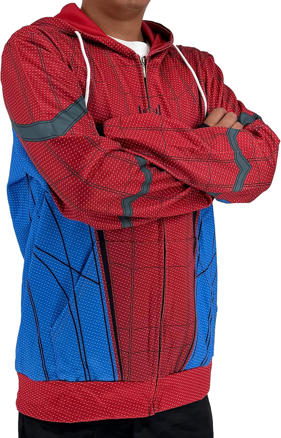 Wsysnl Cardigan Zip Hoodie Halloween Cosplay Anime 3D Style Unisex/Adult - Image 7