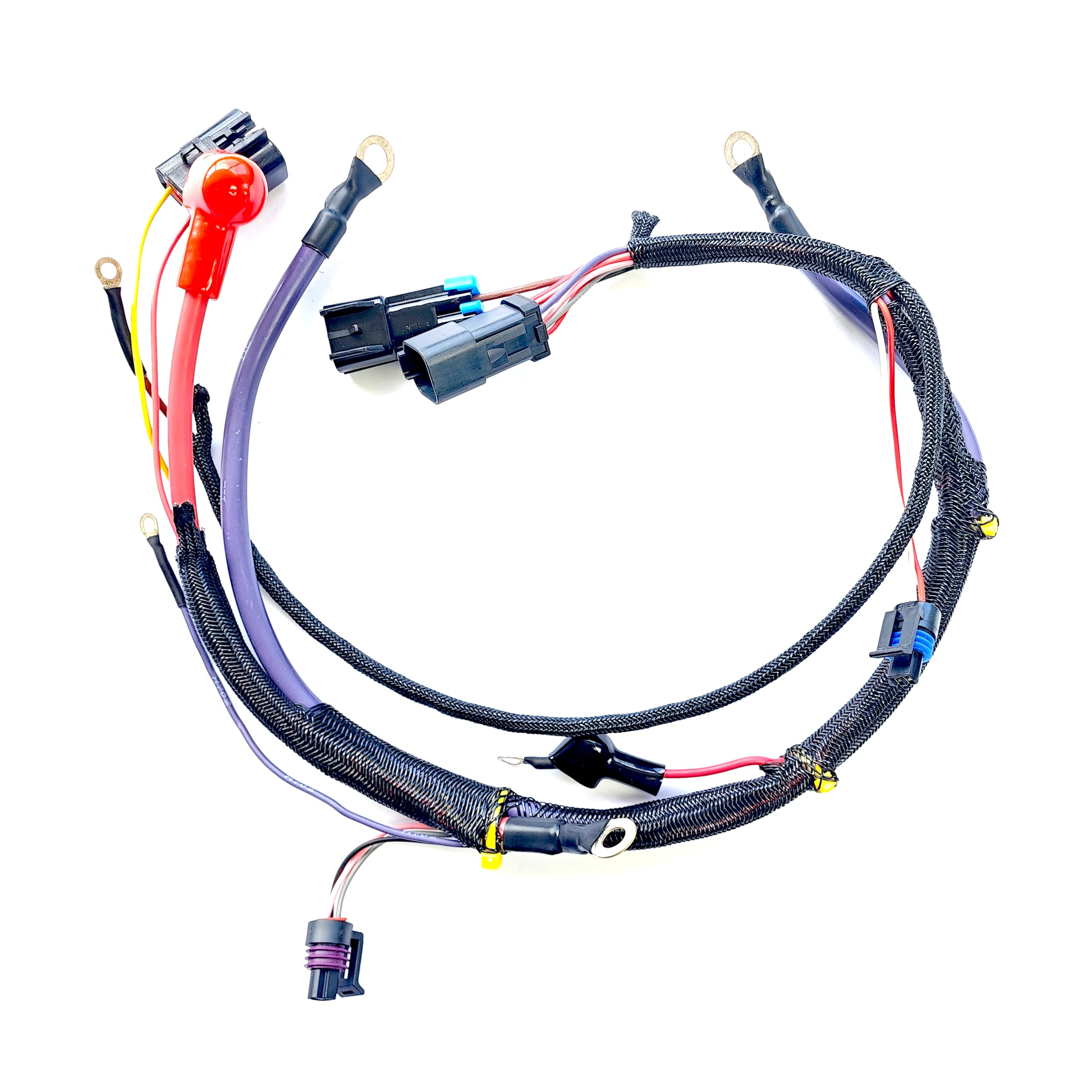 Chicote de motor para minicarregadeiras, 7141854 compatível com