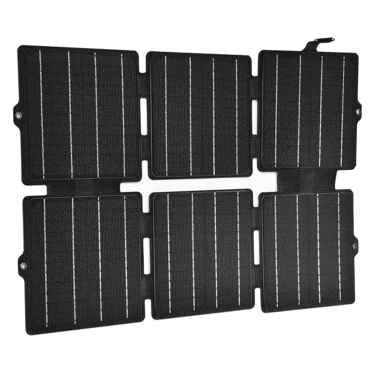 Pannello di ricarica solare pieghevole ETFE monocristallino USB DC Caricatore solare flessibile DC5V 12V 30W