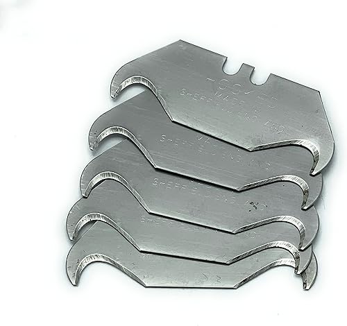 Miniatura 4 de CCA Cuchillas de corte con gancho x 100 techos y pisos