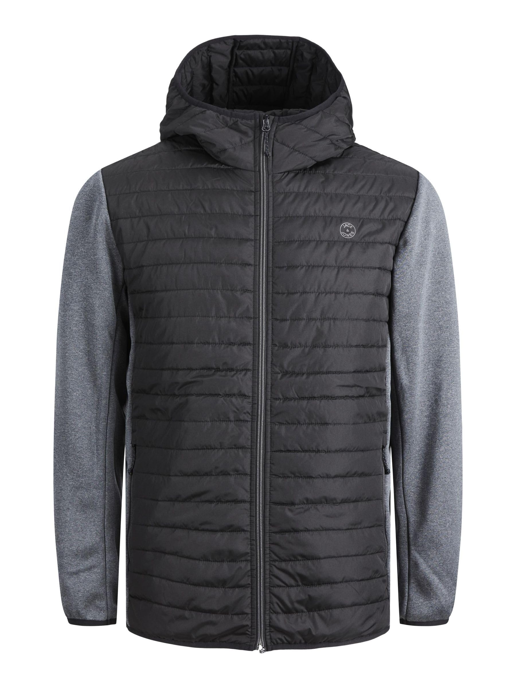 JACK & JONES Herren JjemGewatteerde Noos Jacke 12182242,Black 1,M
