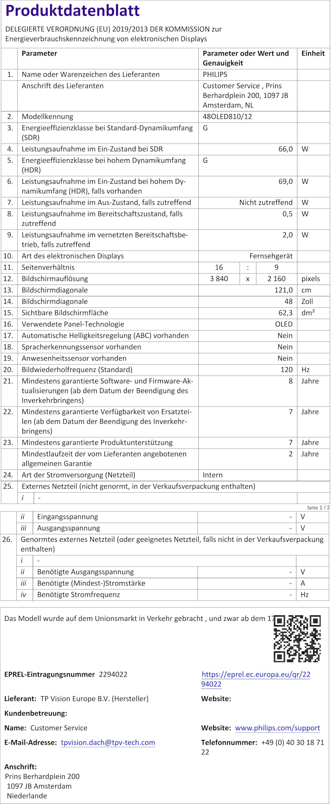 TV Philips Ambilight 48OLED810 4K OLED – Moteur P5 AI, Dolby Vision Atmos, Titan OS, Commande Vocale Alexa/Google - 9