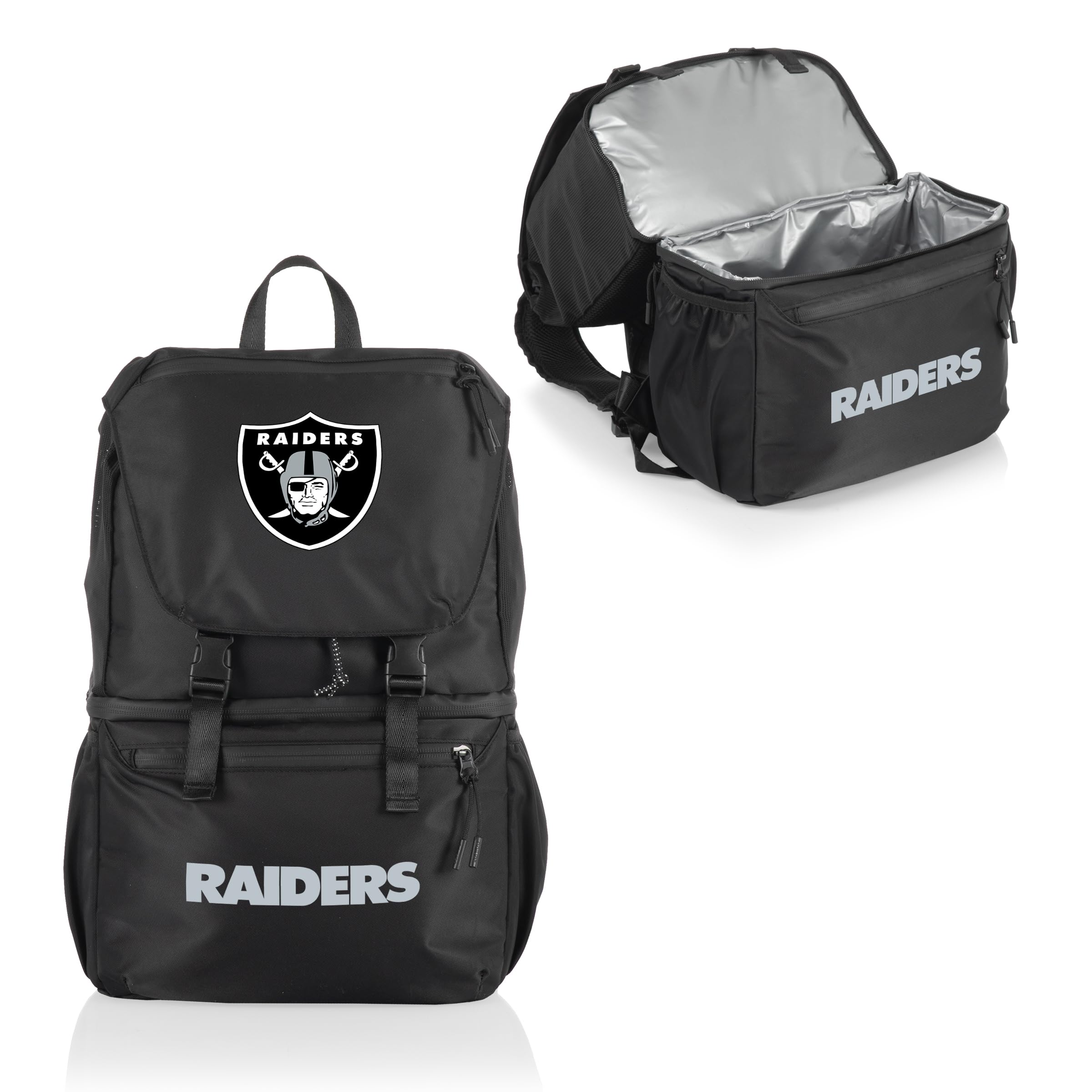 PICNIC TIME NFL Unisex-Adult NFL Tarana Backpack Cooler Made with Recycled Material, Soft Cooler Backpack