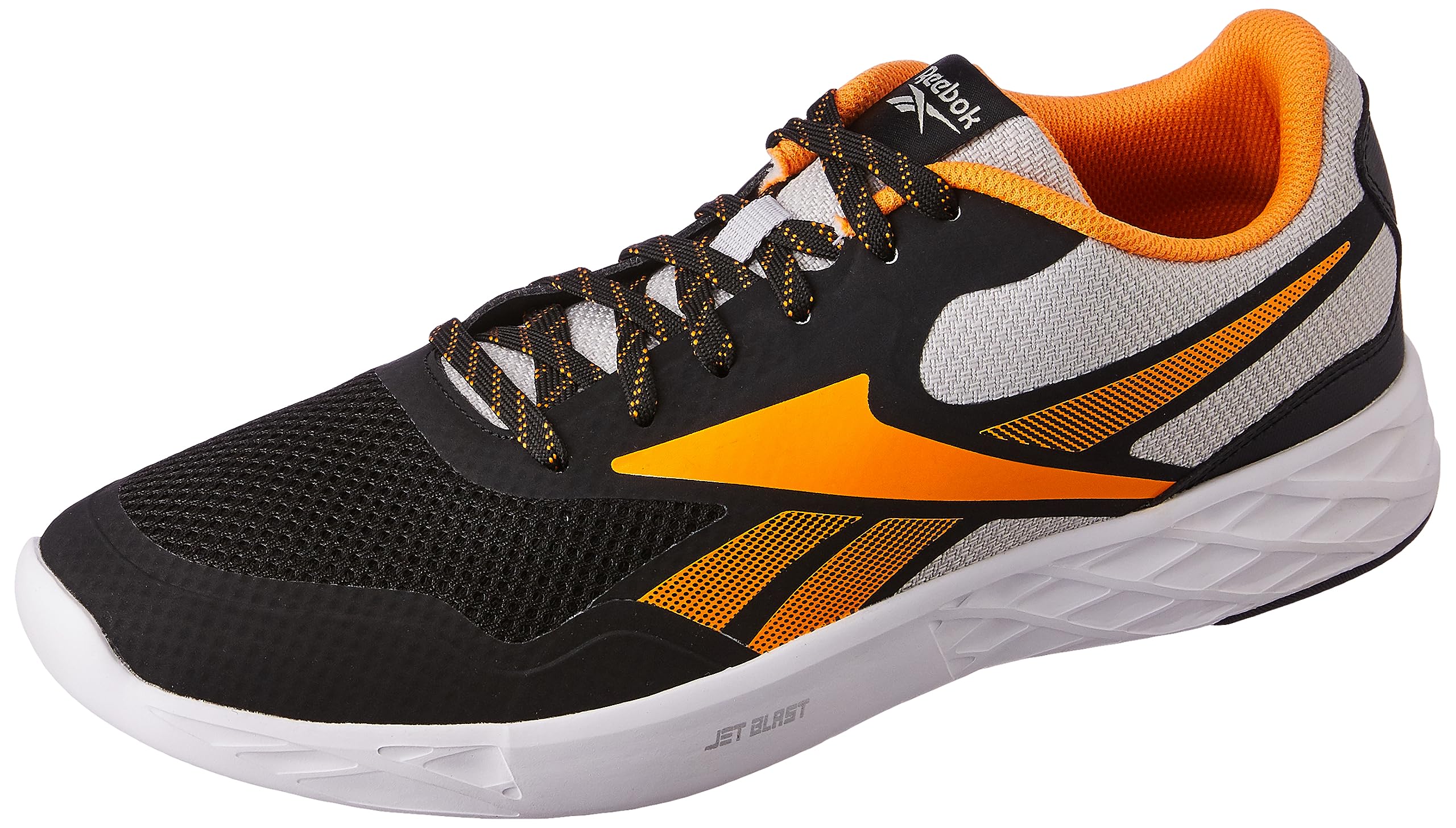 Reebok Mens Smart Trek M Black/LGH Solid Grey/Shocking Orange Sneaker - 6 UK (IQ7187) (B0BRKCSLKN) Amazon Price History, Amazon Price Tracker