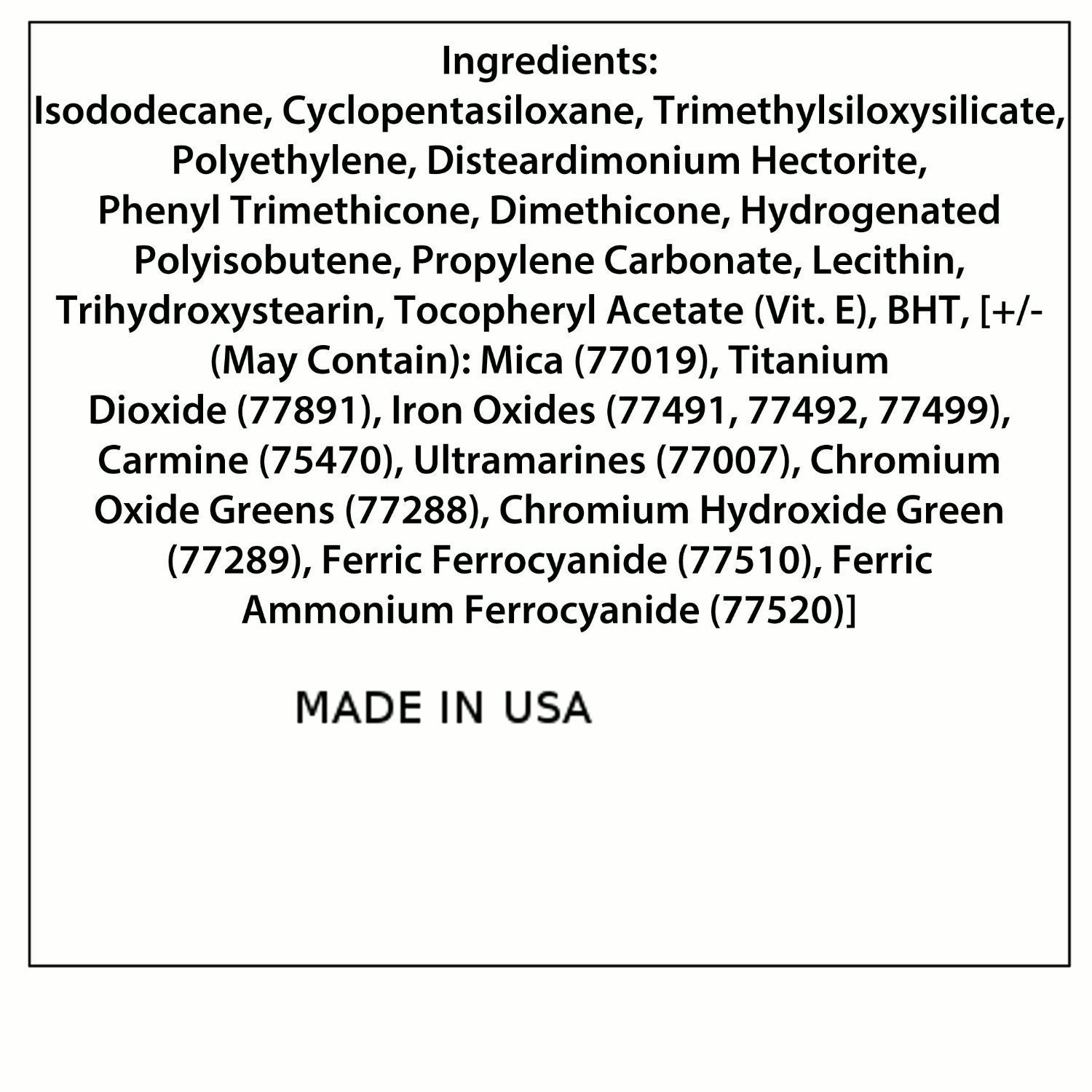 Milani Eyeshadow Primer, [01] Nude 0.3 oz (Pack of 5)