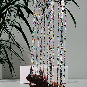 Amazon｜Mango Gifts ボヘミアンヒッピービーズカーテン 戸口用