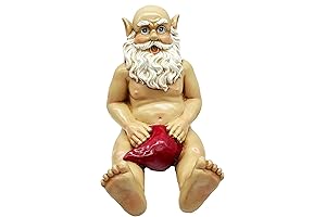 Recycled Gnome: A Sunbathing Delight for Your Garden