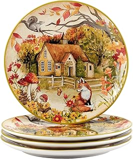 27 Ceramic Plate Wall Decor Ideas That Feel Timeless 78 Woodland Critters 11