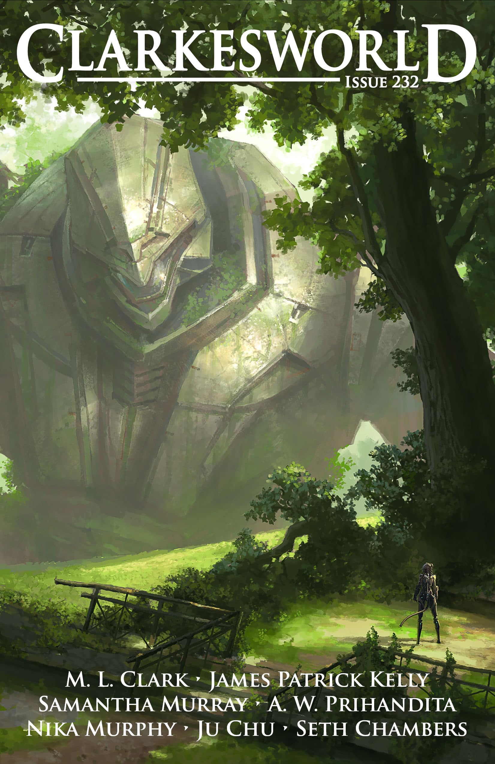 Cover of Clarkesworld, January 2026