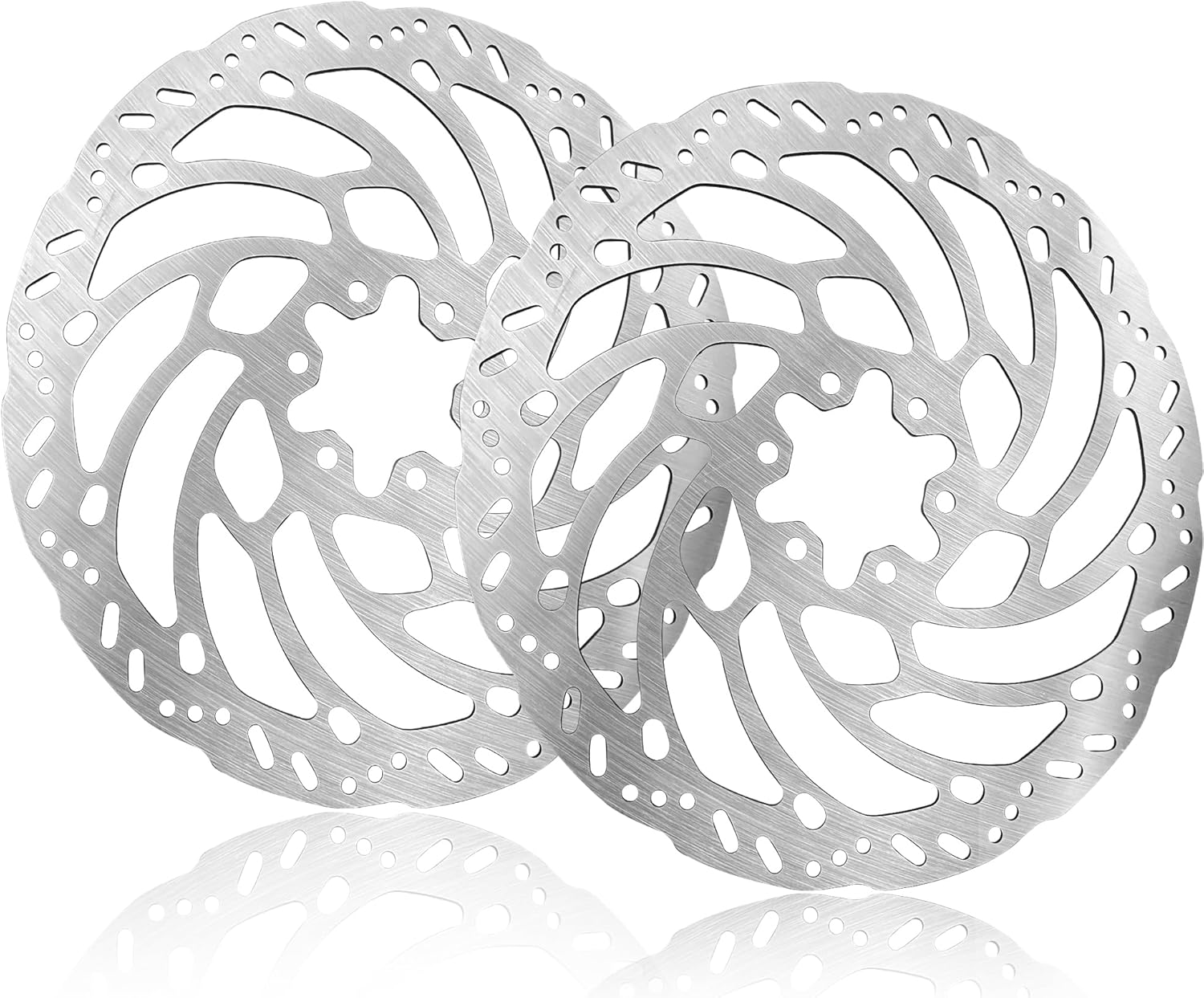 220MM Front and Rear Brake Rotors Disc Compatible with Sur-Ron Light Bee LBX, Segway X160/X260, Stainless Steel Brake Rotors for Motorcycle/Dirt Bike