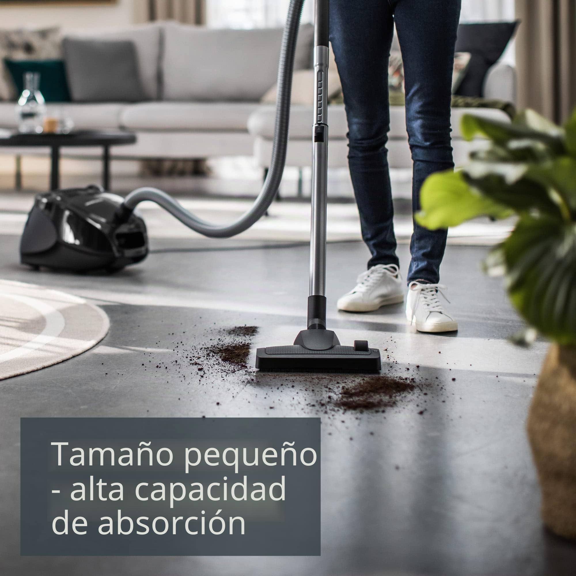 Siemens VS06B112A - Aspirador con bolsa, etiquetado energético BBED, motor highPower